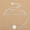 CYL005 925 silberne Schmucksachen, 100% Sterlingsilberarmbänder mit Chrysanthemencharme, Freundinweihnachtsgeschenke